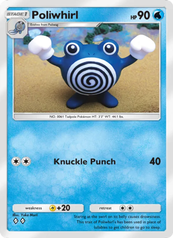 Poliwhirl — Genetic Apex #060 (Pokémon TCG card)