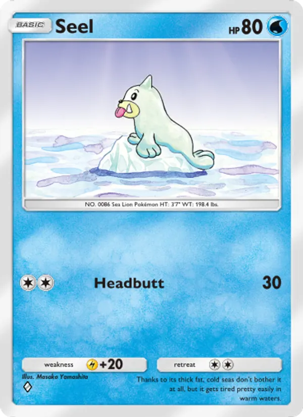Seel — Genetic Apex #064 (Pokémon TCG card)