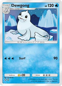 Dewgong (Genetic Apex #065)