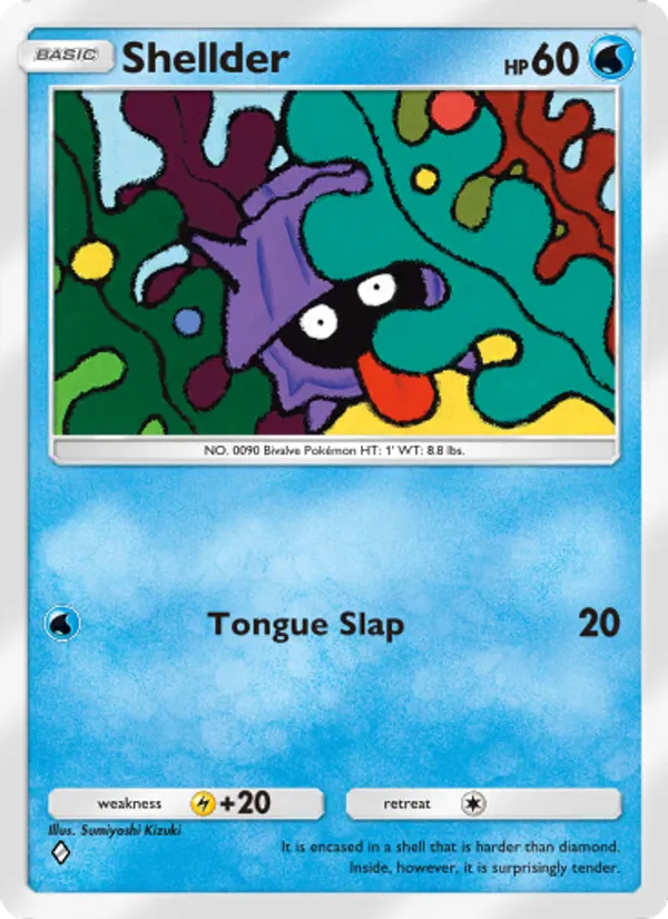 Shellder — Genetic Apex #066 (Pokémon TCG card)