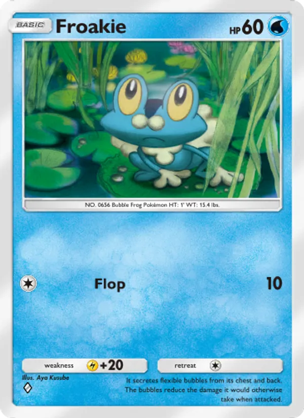 Froakie — Genetic Apex #087 (Pokémon TCG card)