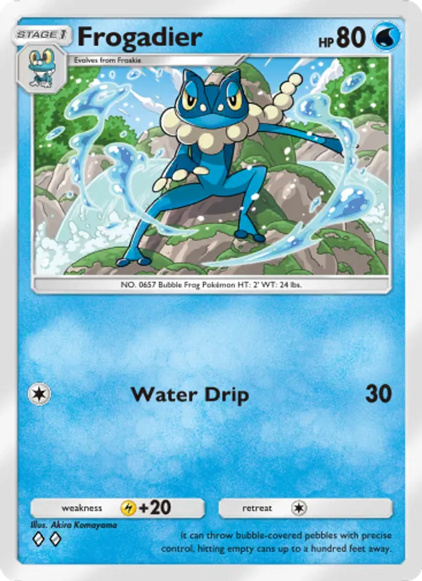 Frogadier — Genetic Apex #088 (Pokémon TCG card)
