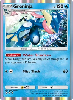 Greninja (Genetic Apex #089)