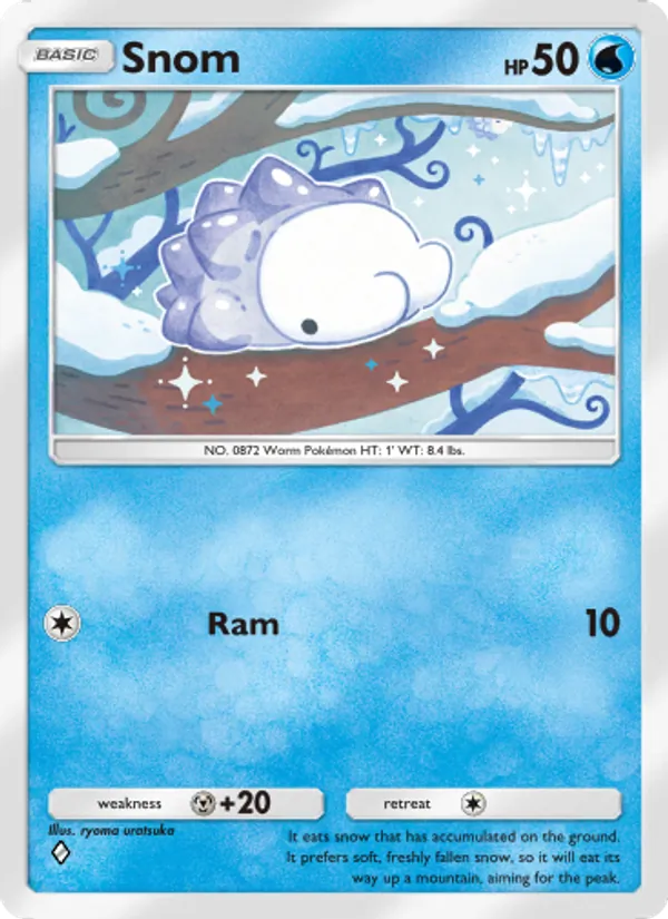 Snom — Genetic Apex #092 (Pokémon TCG card)