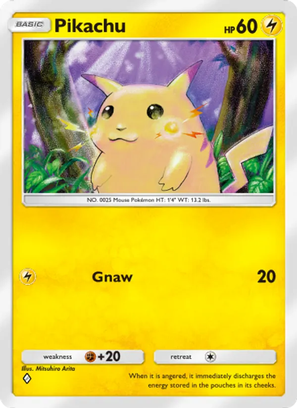 Pikachu — Genetic Apex #094 (Pokémon TCG card)