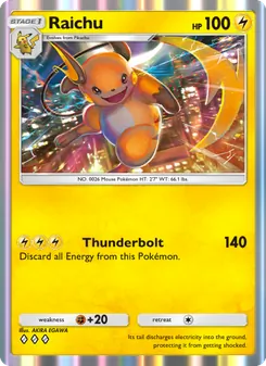 Raichu (Genetic Apex #095)