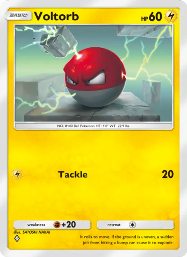 Voltorb — Genetic Apex #099 (Pokémon TCG card)