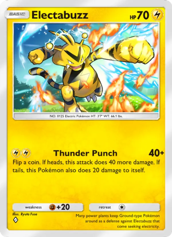 Electabuzz — Genetic Apex #101 (Pokémon TCG card)