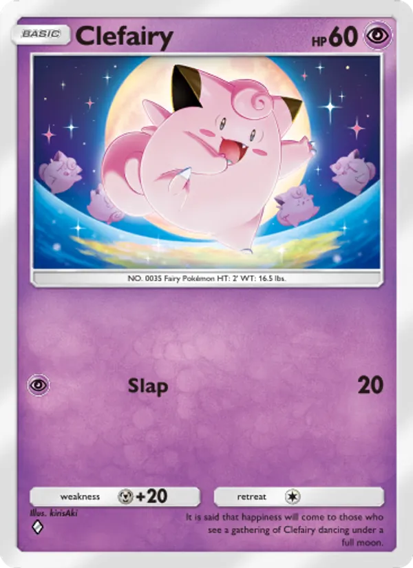 Clefairy — Genetic Apex #113 (Pokémon TCG card)
