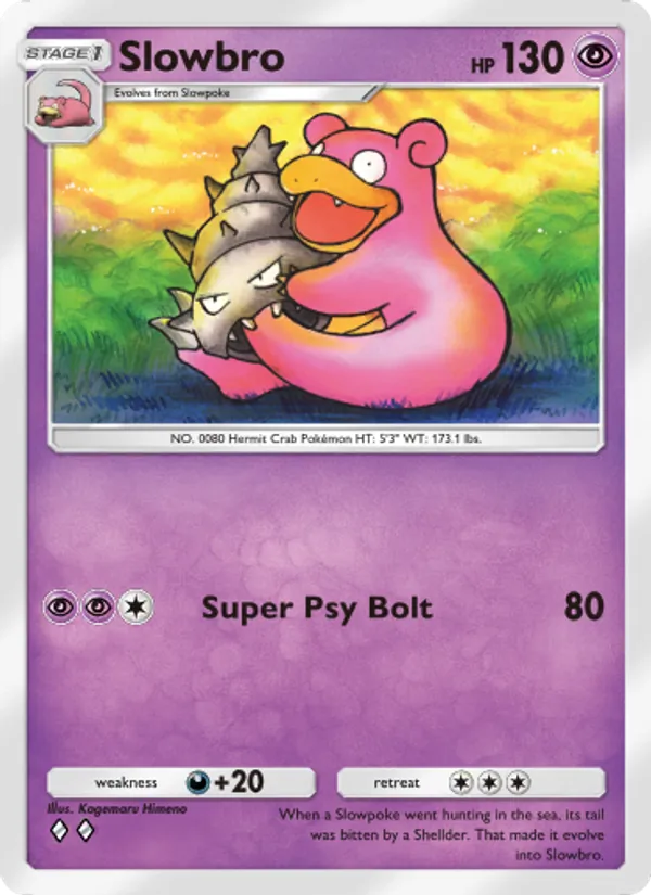 Slowbro — Genetic Apex #119 (Pokémon TCG card)
