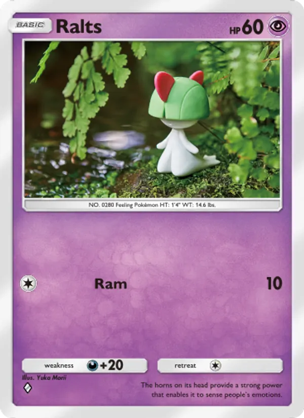 Ralts — Genetic Apex #130 (Pokémon TCG card)