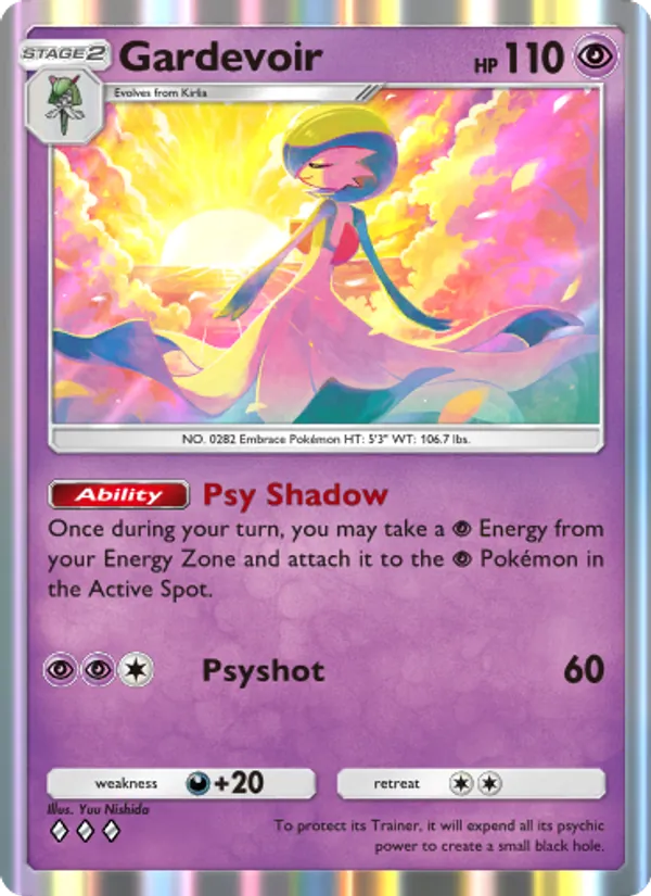 Gardevoir — Genetic Apex #132 (Pokémon TCG card)