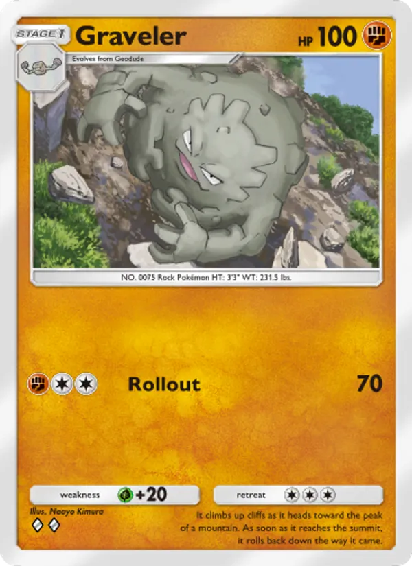 Graveler — Genetic Apex #148 (Pokémon TCG card)