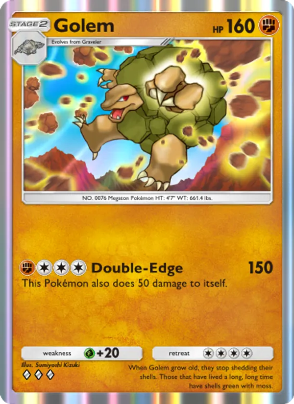 Golem — Genetic Apex #149 (Pokémon TCG card)