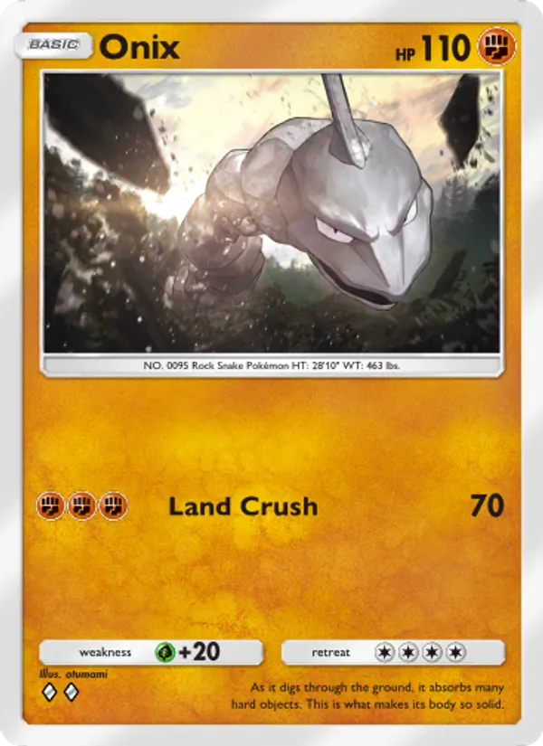 Onix — Genetic Apex #150 (Pokémon TCG card)