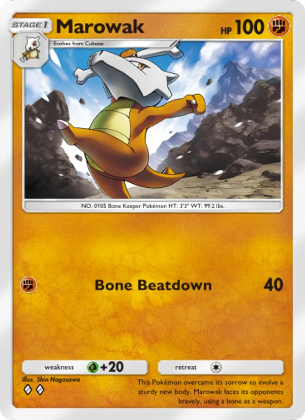 Marowak — Genetic Apex #152 (Pokémon TCG card)