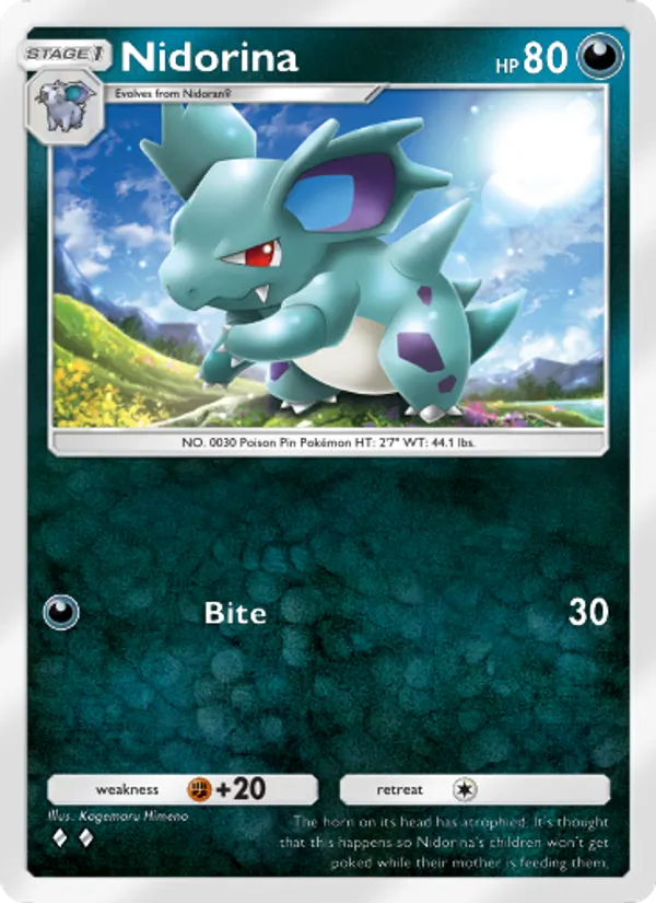 Nidorina — Genetic Apex #167 (Pokémon TCG card)