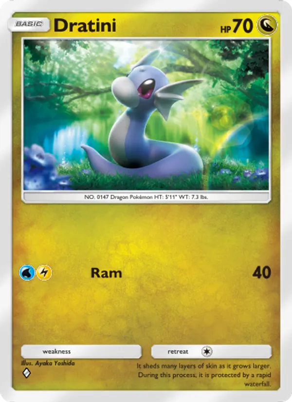 Dratini — Genetic Apex #183 (Pokémon TCG card)