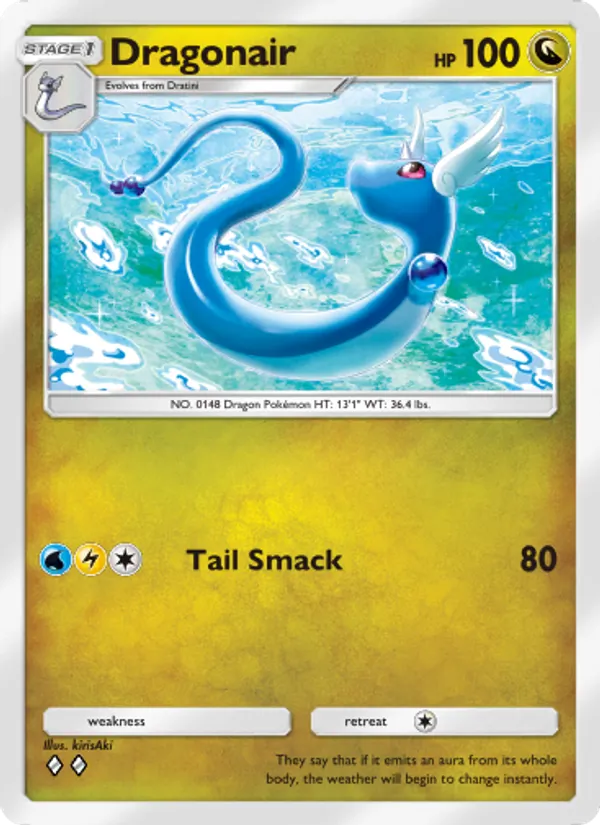 Dragonair — Genetic Apex #184 (Pokémon TCG card)