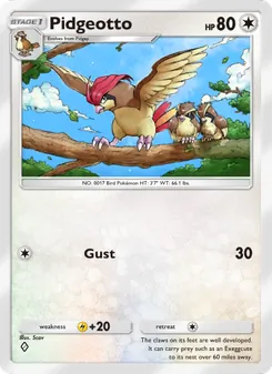 Pidgeotto (Genetic Apex #187)