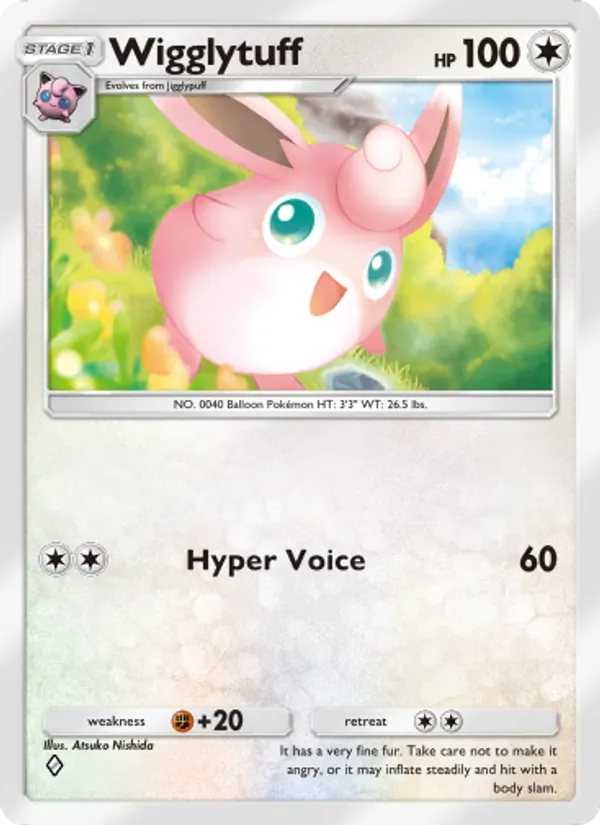 Wigglytuff — Genetic Apex #194 (Pokémon TCG card)