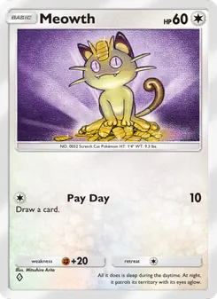 Meowth (Genetic Apex #196)