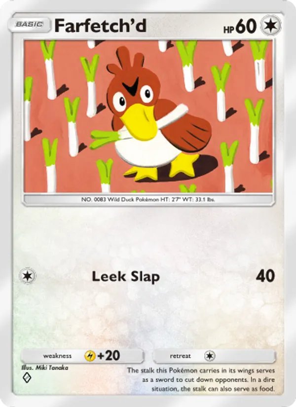 Farfetch'd — Genetic Apex #198 (Pokémon TCG card)