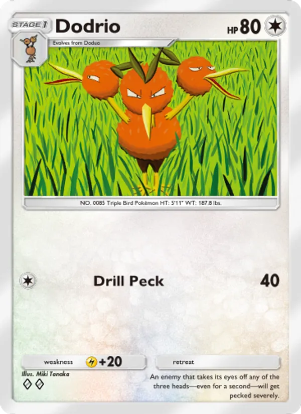 Dodrio — Genetic Apex #200 (Pokémon TCG card)