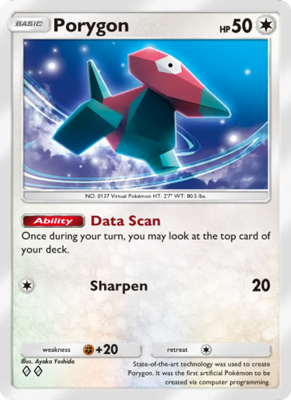 Porygon — Genetic Apex #209 (Pokémon TCG card)
