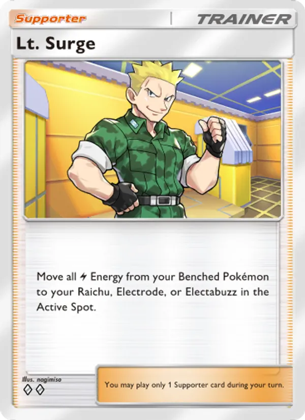 Lt. Surge — Genetic Apex #226 (Pokémon TCG card)