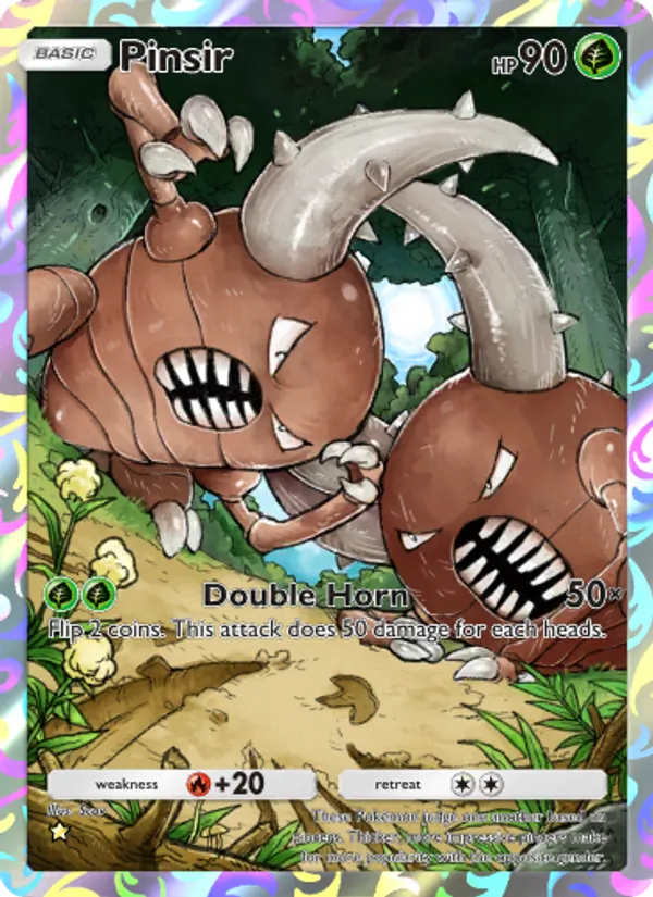 Pinsir — Genetic Apex #229 (Pokémon TCG card)