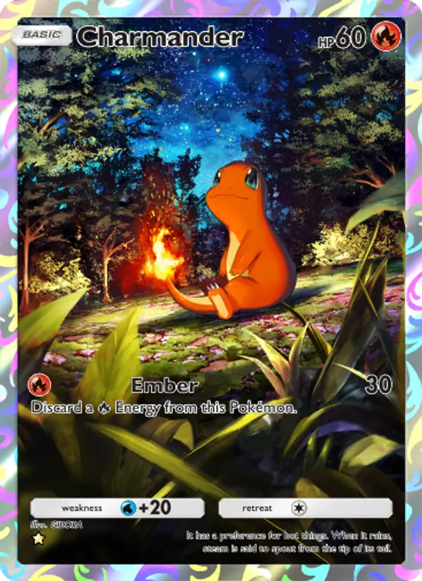 Charmander — Genetic Apex #230 (Pokémon TCG card)