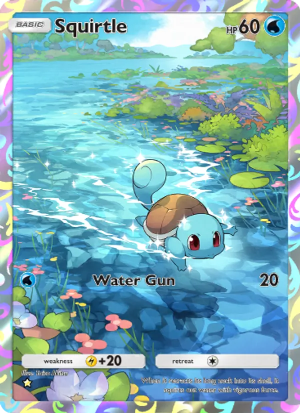 Squirtle — Genetic Apex #232 (Pokémon TCG card)