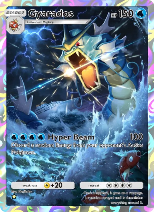 Gyarados — Genetic Apex #233 (Pokémon TCG card)