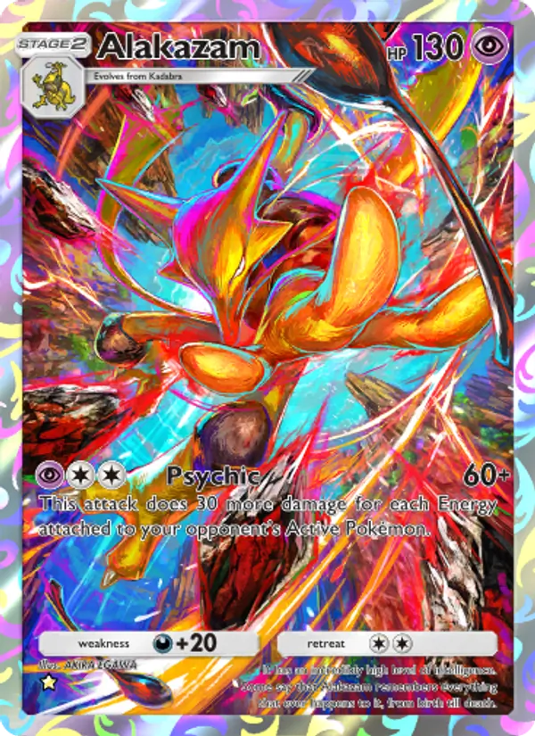 Alakazam — Genetic Apex #236 (Pokémon TCG card)