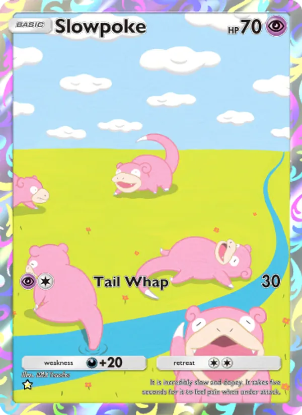 Slowpoke — Genetic Apex #237 (Pokémon TCG card)