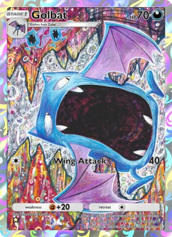 Golbat — Genetic Apex #242 (Pokémon TCG card)