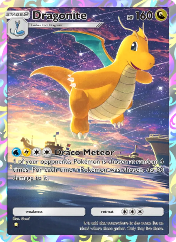 Dragonite — Genetic Apex #244 (Pokémon TCG card)