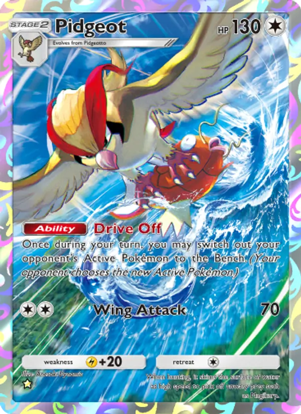 Pidgeot — Genetic Apex #245 (Pokémon TCG card)