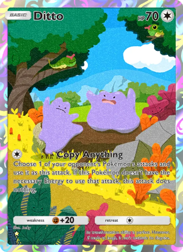 Ditto — Genetic Apex #247 (Pokémon TCG card)