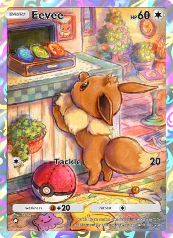 Eevee — Genetic Apex #248 (Pokémon TCG card)
