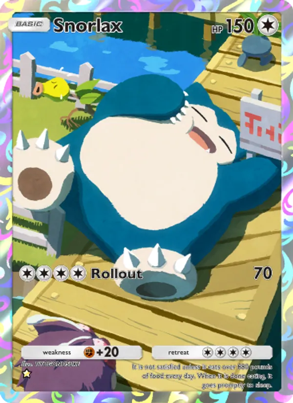 Snorlax — Genetic Apex #250 (Pokémon TCG card)