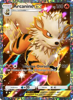 Arcanine ex (Genetic Apex #254)