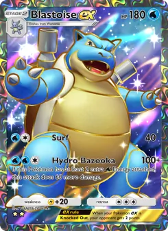 Blastoise ex (Genetic Apex #256)