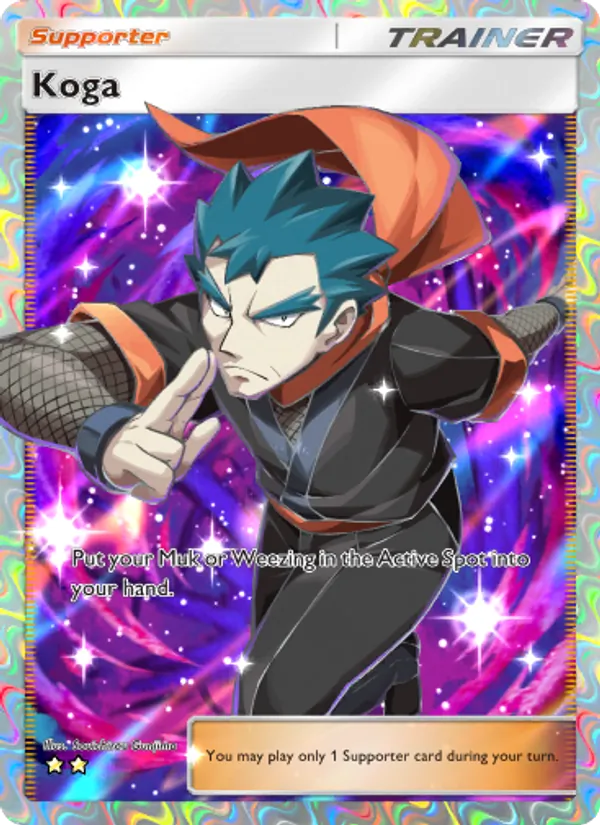 Koga — Genetic Apex #269 (Pokémon TCG card)