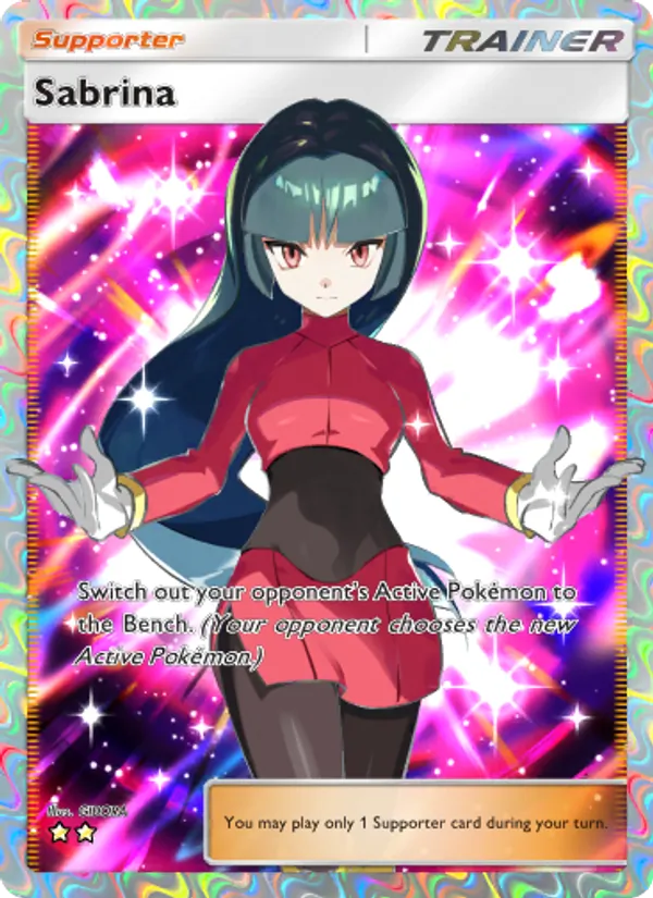 Sabrina — Genetic Apex #272 (Pokémon TCG card)
