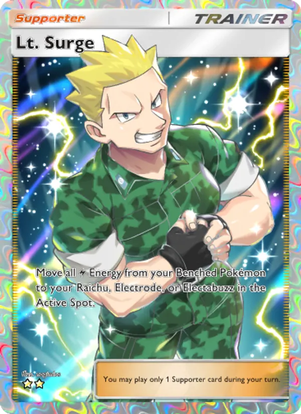 Lt. Surge — Genetic Apex #273 (Pokémon TCG card)