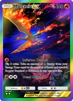 Moltres ex (Genetic Apex #274)