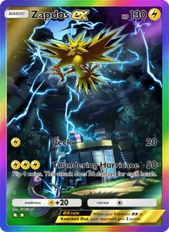 Zapdos ex (Genetic Apex #276)
