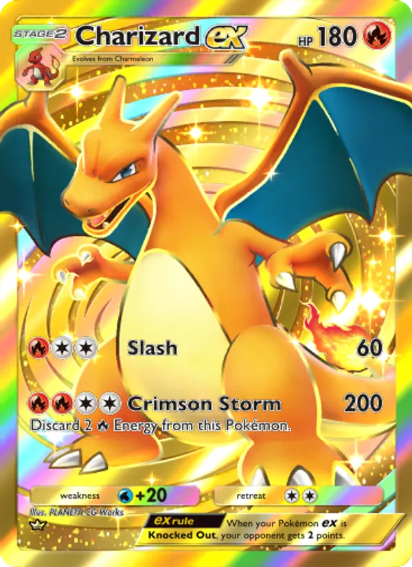 Charizard ex — Genetic Apex #284 (Pokémon TCG card)